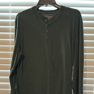Olive Henley Shirt